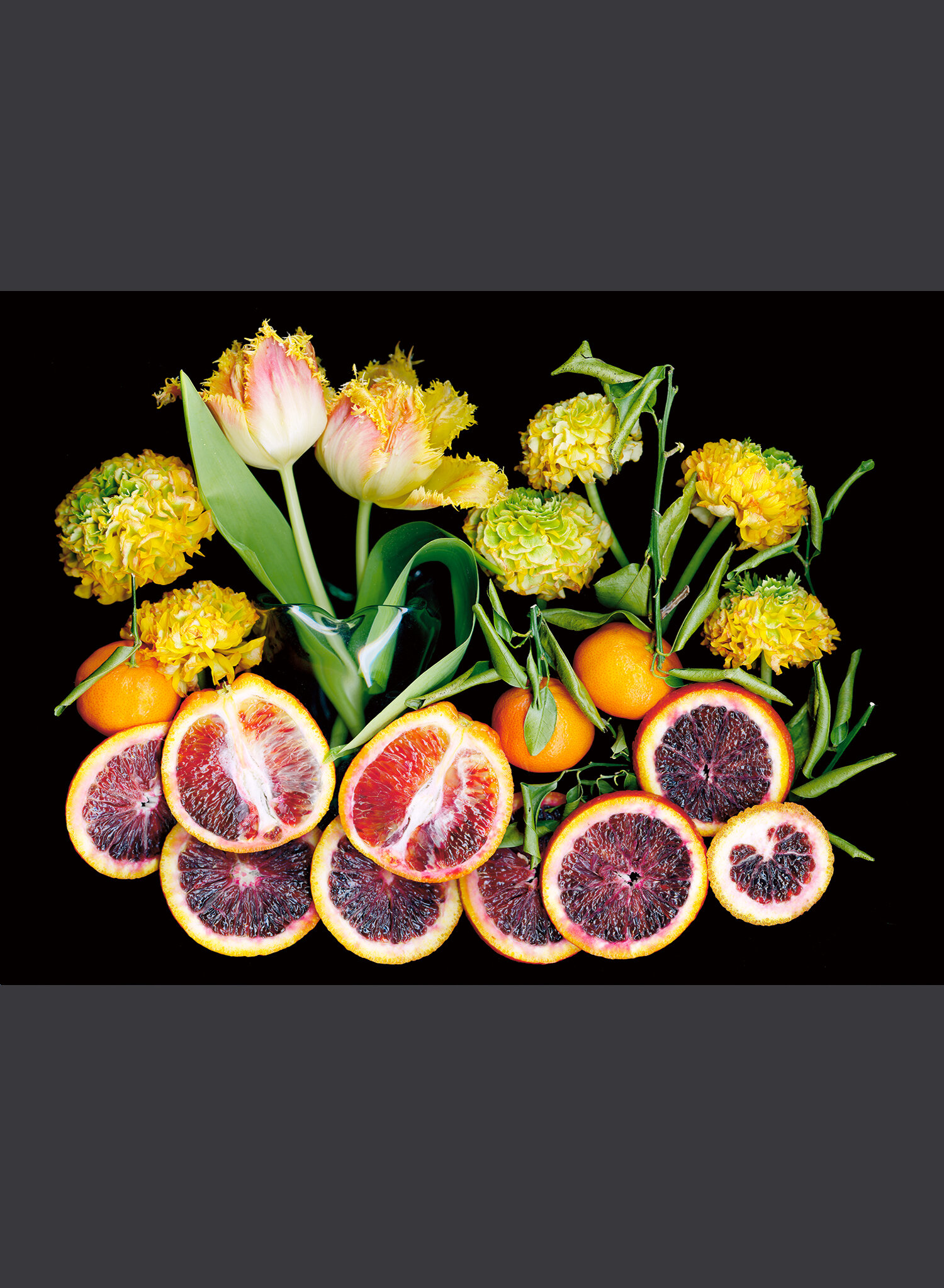 Still Life With Tulips and Oranges